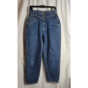 Vintage 80s 90s Women's Lee High Waisted Jeans Acid Wash Denim See Measurements